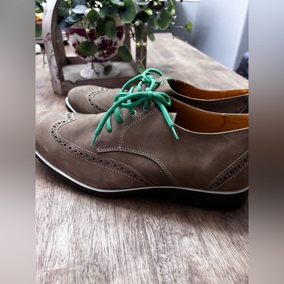 Sandro Moscoloni men’s suede leather oxford - Picture 3 of 6